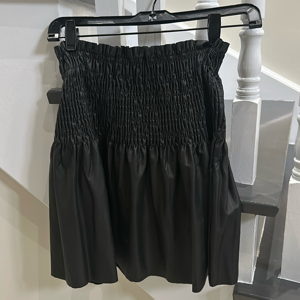 Faux Leather Girls skirt